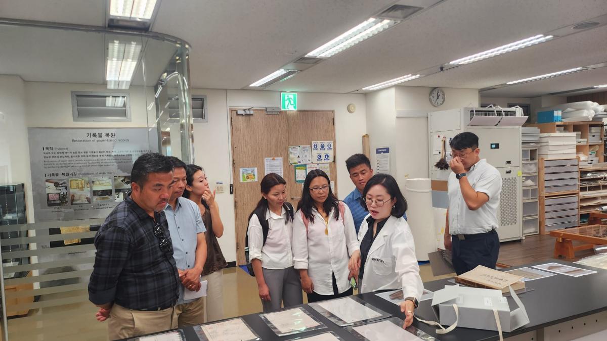 Bhutan’s ICH-related Analogue Audiovisual Resources Seek Path for Digital Preservation with Korea 사진3