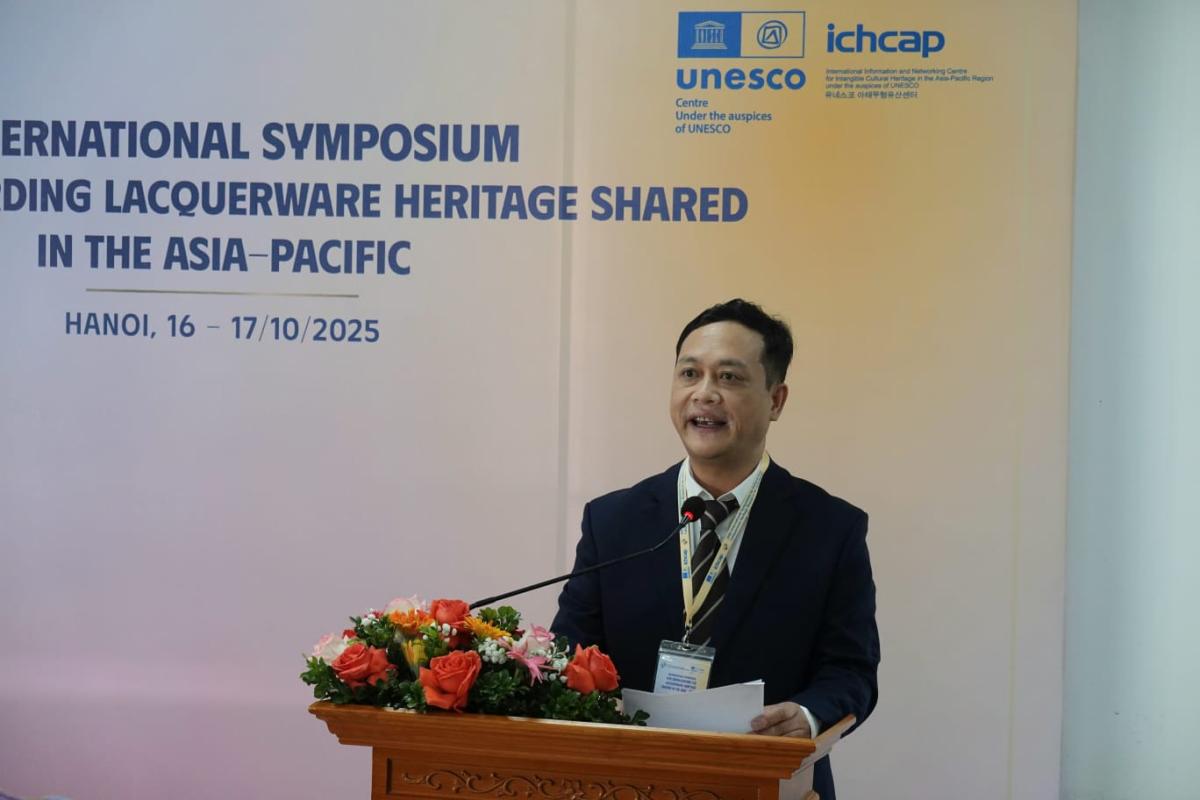 International Symposium for Safeguarding Lacquerware Heritage Shared in the Asia-Pacific Held in Hanoi 사진1