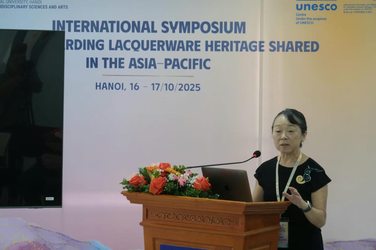 International Symposium for Safeguarding Lacquerware Heritage Shared in the Asia-Pacific Held in Hanoi 사진4
