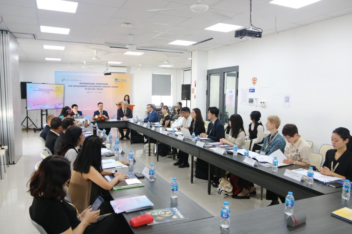 International Symposium for Safeguarding Lacquerware Heritage Shared in the Asia-Pacific Held in Hanoi 사진6