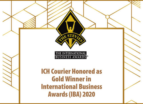 ICH Courier Honored as Gold Winner in International Business Awards 2020 사진
