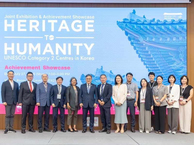 UNESCO Category 2 Centres in Korea Successfully Concluded Joint Exhibition and Achievement Showcase
