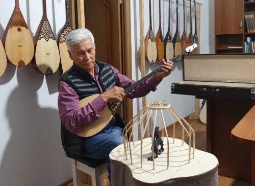 Dombra and Orteke, Kazakh Traditional Music in Almaty 사진