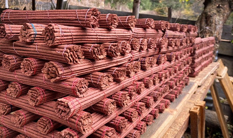 Poe (Incense sticks) Production in Bhutan 사진3