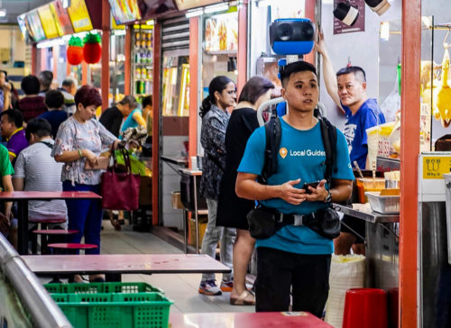 Mapping Out Singapore’s Hawker Centers with Google 사진