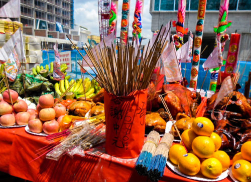 Singapore’s Hungry Ghost Festival 사진