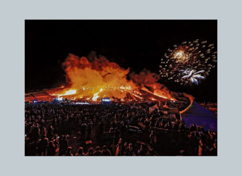 Jeju Fire Festival Reenacts Old Pastoral Traditions 사진