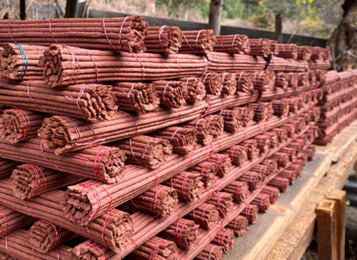 Poe (Incense sticks) Production in Bhutan 사진