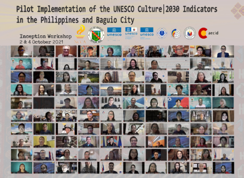 ICH in the Implementation of UNESCO Culture 2030 Indicators in the Philippines and Baguio City 사진