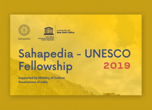 Call for Applications: Sahapedia-UNESCO Fellowship 2019 사진