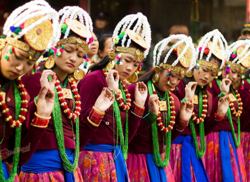 Ever wondered New year celebration  in the Himalayas? 사진