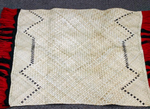 Ibe vakaurua that woven for one person, the chief, to sit on © iTaukei Institute of Language & Culture