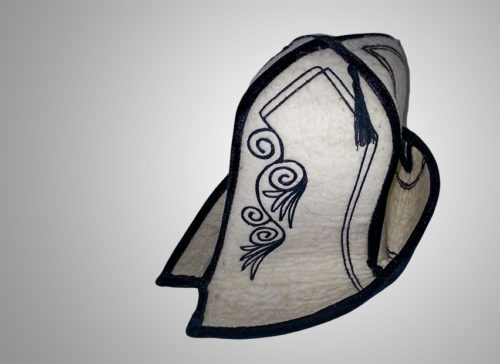 Kalpak, a Traditional Headdress of Kyrgyz Men Drawing the Universe’s Energy 사진