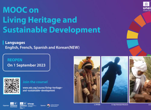 Relaunching the MOOC on Living Heritage and Sustainable Development with additional languages 사진