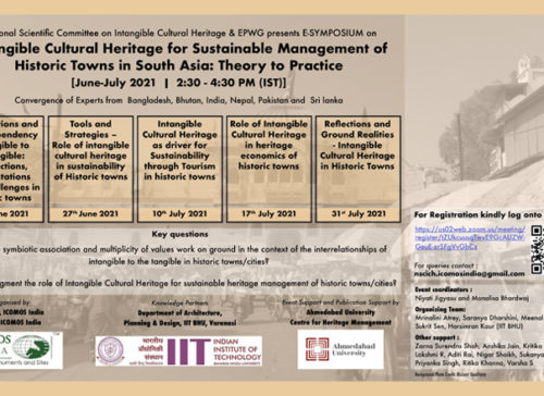 E-symposium on ICH for Sustainable Management of Historic Towns in South Asia: Theory to Practice 사진
