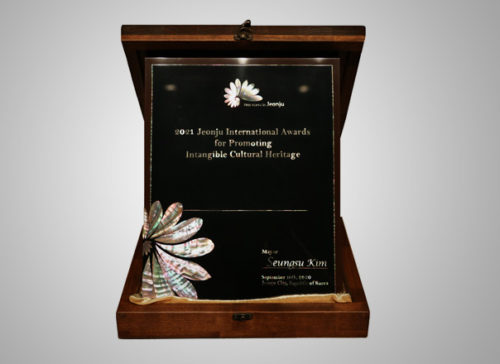 2021 Jeonju International Awards for Promoting Intangible Cultural Heritage 사진