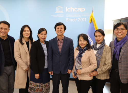 The Ministry of Information, culture, and Tourism (MICT) of Lao People’s Democratic Republic visited ICHCAP 사진