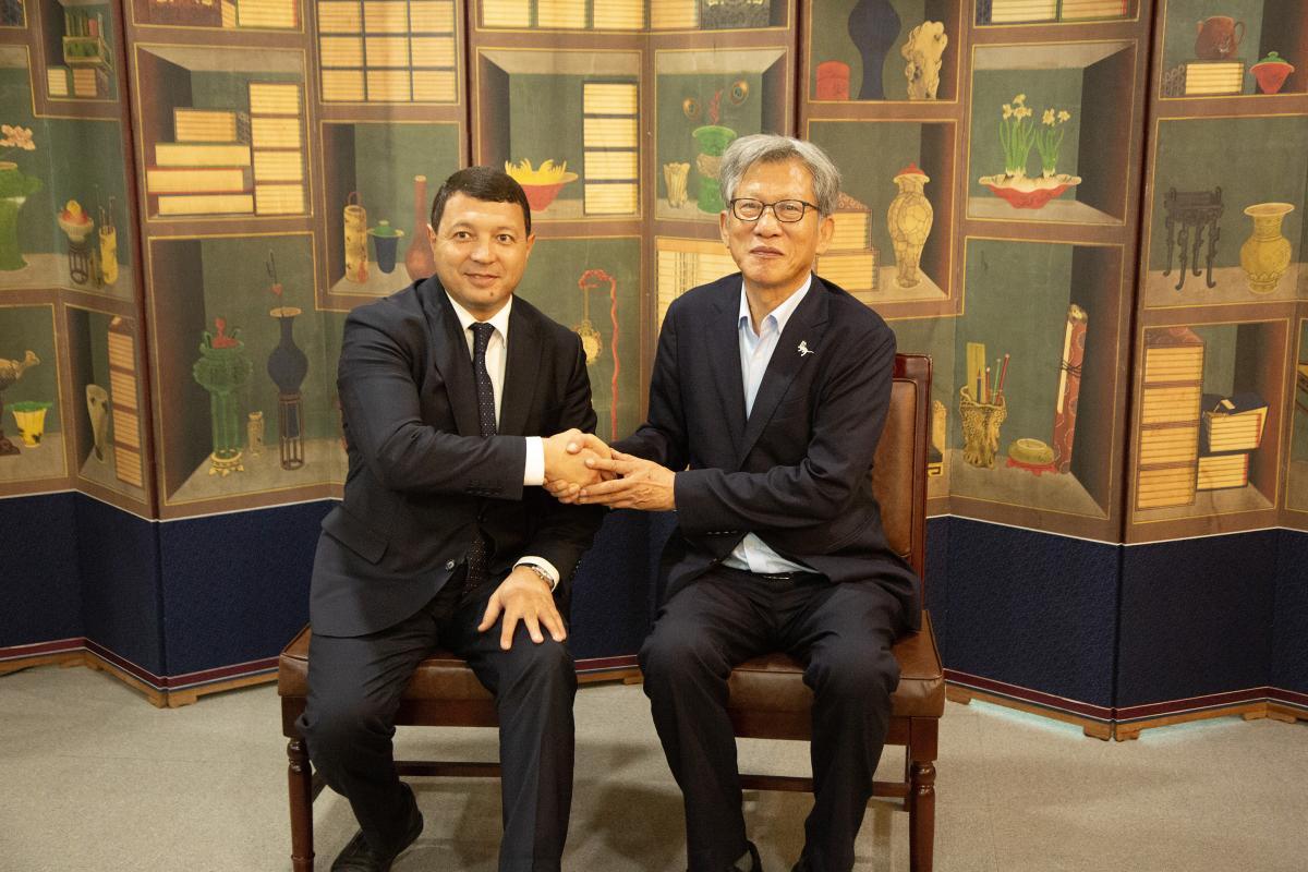 키르기즈 문화부 장관 대표단, 유네스코아태무형유산센터 초청으로 한국 방문 사진4