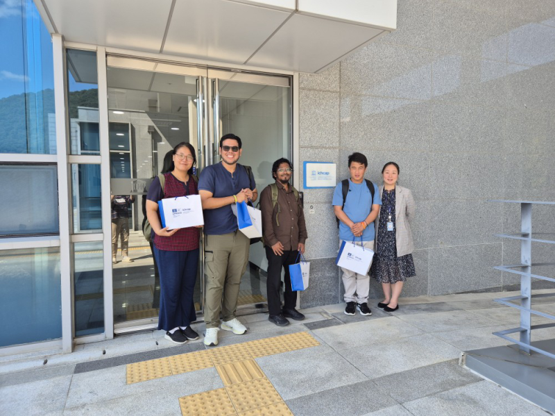 국립문화유산연구원 국제 문화유산 보존기술 연수 참가자 센터 방문