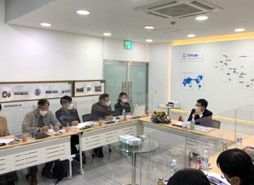 김현모 문화재청장, ICHCAP 방문 사진