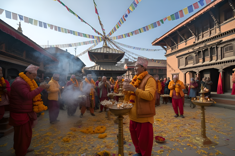 네팔 키랏 라이 공동체의 전통 &lsquo;사켈라(Sakela) 축제&rsquo;